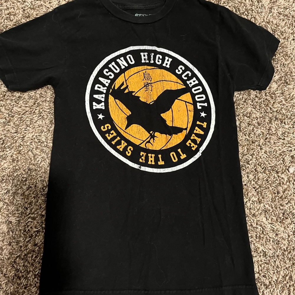Black Haikyu Shirt